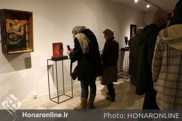 نمایشگاه نقاشی حجم و چیدمان سارا کشمیری در گالری ژاله