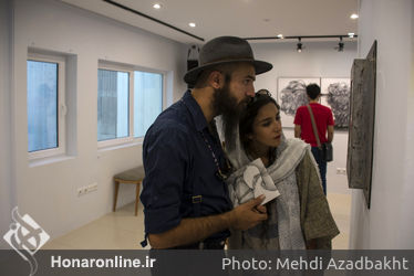 نمایشگاه آثار مرجان قربانی در  گالری هم‌رس
