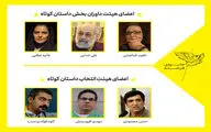 معرفی اعضای هیات داوران و انتخاب بخش 
