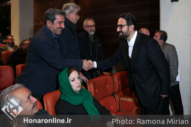 افتتاحیه دهمین جشنواره بین‌المللی تجسمی فجر در موسسه صبا فرهنگستان هنر 