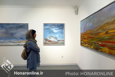 نمایشگاه نقاشی های سعید امدادیان در گالری هور