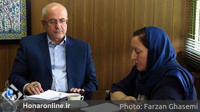 جلسه هیات الجزایری با معاونت هنری وزارت ارشاد