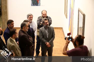 افتتاحیه نمایشگاه آثار منتخب هنرمندان به مناسبت دهه امامت و ولایت