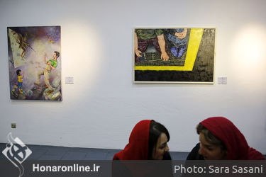 نمایشگاه گروهی نقاشی در گالری فردا