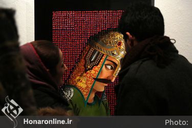 مراسم افتتاحیه نمایشگاه مروری بر آثار و زندگی علی اکبر صادقی در موزه هنرهاي معاصر
