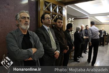 مراسم يادبود مرحوم نادر گلچين در مسجد جامع شهرك غرب