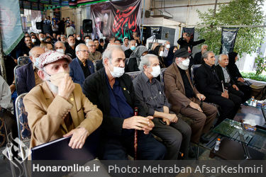 مراسم سوگواره عاشورایی اصحاب فرهنگ و هنر و رسانه در وزارت فرهنگ و ارشاد اسلامی
