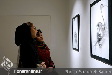 افتتاحیه نمایشگاه مروری بر آثار علیرضا اسپهبد در گالری فرمانفرما