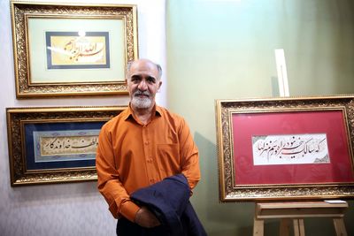 علی‌اشرف صندوق‌آبادی: اقتصاد هنر در رشته خوشنویسی جای کار بسیاری دارد / بهترین مکان برای شناخت خوشنویسی فضای مدرسه است
