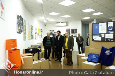 بازدید معاون هنری وزارت فرهنگ و ارشاد اسلامی از نمایشگاه سرو نقره ای