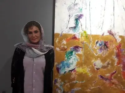 نقدی هنری بر جهان مرزبندی شده / روایت  آلاله امینی درباره نمایشگاه "این سوی دیوار" در گالری خط سفید 