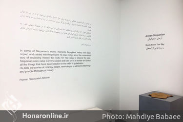 نمایشگاه آثار آرمان استپانیان در گالری اعتماد