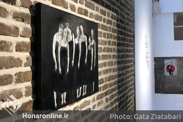 نمایشگاه آثار شیما اسفندیاری در گالری این‌جا