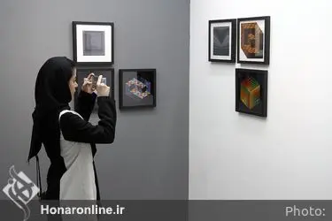 نمایشگاه سری‌گرافى‌هاى ویکتور وازارلى در گالری ثالث