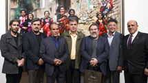 نمایشگاه نقاشی رحیم نوه سی در گالری فرهنگسرای نیاوران