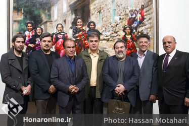نمایشگاه نقاشی رحیم نوه سی در گالری فرهنگسرای نیاوران