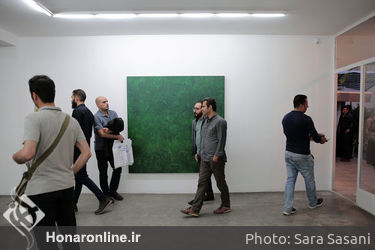 نمایشگاه نقاشی داریوش حسینی در گالری اُ