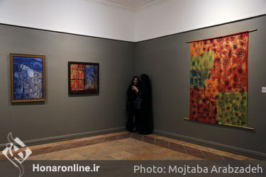  نهمین کارنمای پژوهشی انجمن هنرمندان نقاش ایران در خانه هنرمندان
