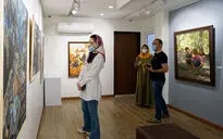 نمایشگاه نقاشی گروهی در گالری بهارک