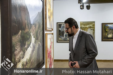 مراسم گشایش نمایشگاه "کیمیای مهر"