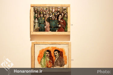 نمایشگاه نقاشی قاسم حاجی‌زاده در گالری ماه