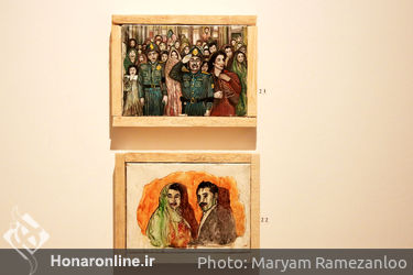 نمایشگاه نقاشی قاسم حاجی‌زاده در گالری ماه