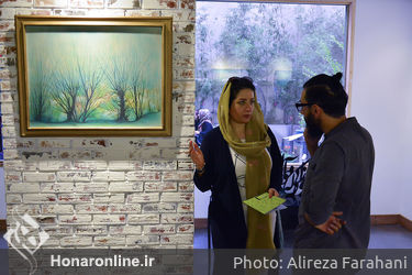 نمایشگاه آثاری از حسین محجوبی در گالری شماره چهار