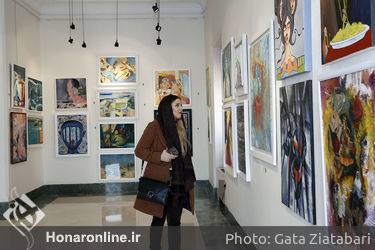 نمایشگاه 145هنرمند با نام "هنر بی‌نهایت" در فرهنگستان هنر
