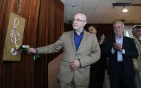 آئین بازگشایی هنرستان های هنرهای زیبای استان تهران  در سالن اجتماعات هنرستان موسیقی پسران