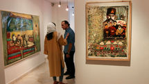Mah Gallery Showing Ghasem Hajizadeh Paintings