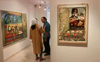 نمایشگاه نقاشی قاسم حاجی‌زاده در گالری ماه