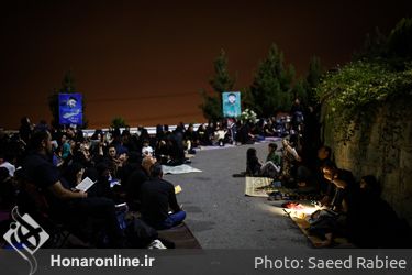 مراسم احیای شب 21 ام ماه مبارک رمضان - گلزار شهدای کوهسار 