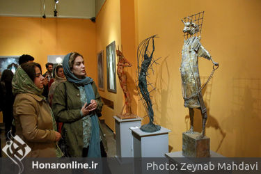 نمایشگاه مروری بر آثار هادی ضیاءالدینی در نگارخانه خیال و آینه موسسه صبا