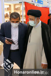 بازدید رئیس جمهور از سی و سومین نمایشگاه بین المللی کتاب تهران