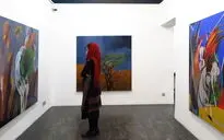 منتخبی از آثار نمایشگاه‌های هنری گالری آریا در سال 96 