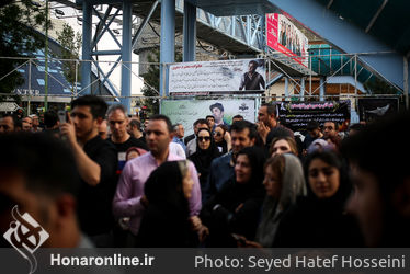 مراسم ختم زنده‌یاد بهنام صفوی در مسجد جامع شهرک غرب