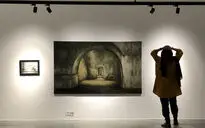 نمایشگاه آثار نسترن رحیمی در گالری آ