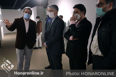 بازدید وزیر فرهنگ و ارشاد اسلامی از موزه هنرهای معاصر تهران