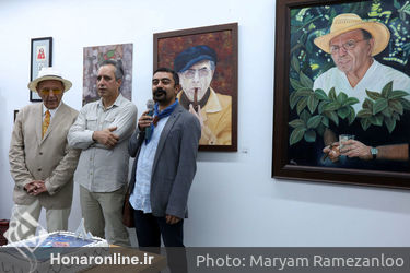 نمایشگاه گروهی" 80 سال جواد مجابی از نگاه هنرمندان "در گالری ثالث