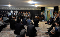 مراسم گرامىداشت هفتمین شب شهادت امام حسین (ع) در موسسه توسعه هنرهای معاصر - 1
