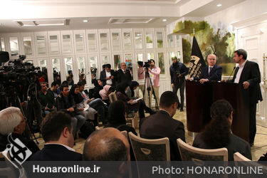 رونمایی از لباس‌های ارکستر ملی ایران و ارکستر سمفونیک تهران  در جام جهانی در هتل اسپیناس پالاس 
