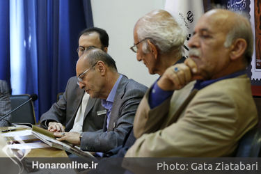 نشست خبری نکوداشت هفته خوشنویسی در خانه هنرمندان 