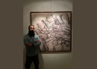  انتزاعی برگرفته از طبیعت / روایت آرش امدادیان از نمایشگاه "دوباره" در گالری آتبین