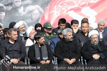 مراسم تشییع پیکر مطهر شهید حججی