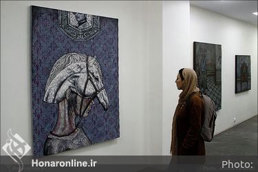 نمایشگاه نقاشی علیرضا چلیپا در گالری اُ 