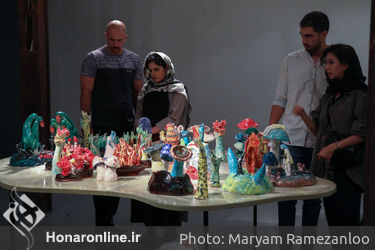 نمایشگاه سرامیک درسا اسدی در گالری طراحان آزاد