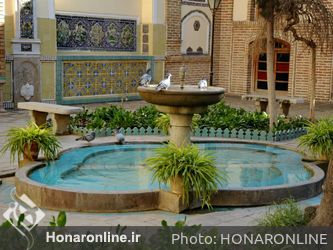 حوض یکی از عناصر معماری ایرانی