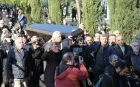 تشییع پیکر زنده‌یاد شهلا ریاحی از تالار وحدت