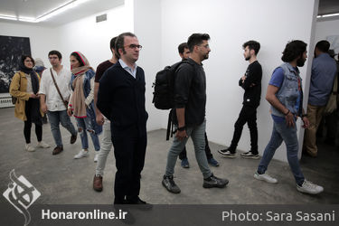 نمایشگاه نقاشی داریوش حسینی در گالری اُ