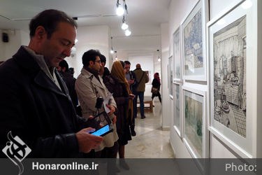 نمایشگاه گروهی‌ طراحی در گالری ماه
